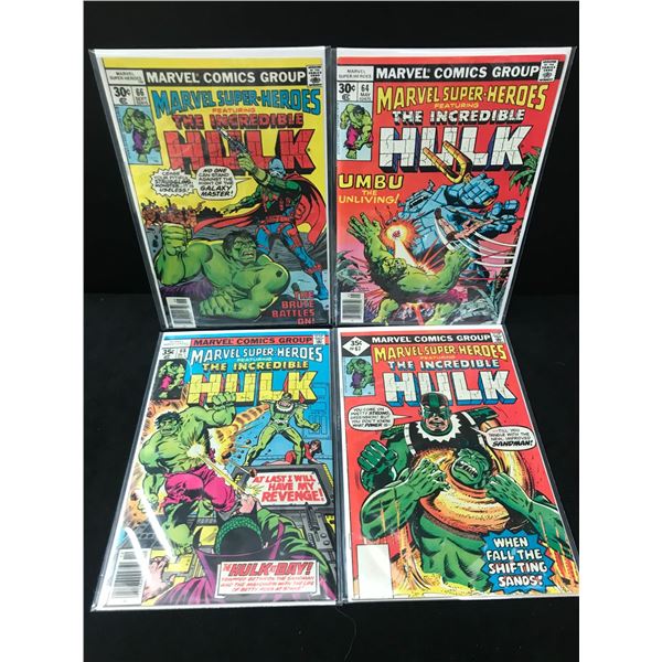 MARVEL COMICS THE INCREDIBLE HULK COMIC BOOK LOT