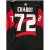 Image 1 : THOMAS CHABOT SIGNED SENATORS REVERSE RETRO ADIDAS PRO JERSEY (EAST COAST COA)