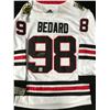 Image 1 : CONNOR BEDARD SIGNED CHICAGO BLACKHAWKS ADIDAS PRO JERSEY (GCG HOLO)