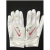 Image 1 : RONDALE MOORE SIGNED AND GAME USED FOOTBALL GLOVES (GCG HOLO)