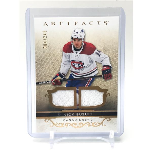 2021 UPPER DECK ARTIFACTS NICK SUZUKI 4/249