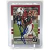 Image 1 : 2015 PANINI DONRUSS NO.72 LARRY FITZGERALD AUTO