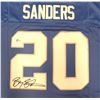 Image 1 : BARRY SANDERS SIGNED DETROIT LIONS PRO JERSEY (BECKETT COA)