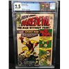Image 1 : MARVEL COMICS NO.1 DAREDEVIL CGC GRADED 2.5