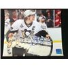 Image 1 : SIDNEY CROSBY SIGNED STANLEY CUP 8 X 10 (GCG HOLO)