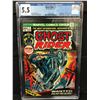 Image 1 : MARVEL COMICS NO.1 GHOST RIDER CGC GRADED 5.5