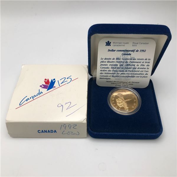 1992 ROYAL CANADIAN MINT UNCIRCULATED LOONIE