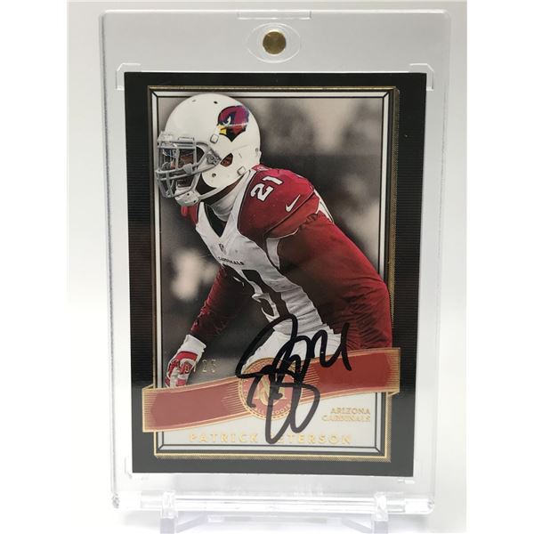 2015 TOPPS NO.100 PATRICK PETERSON AUTO 18/25