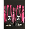 Image 1 : PATRICK PETERSON MULTI SIGED AND INSCRIBED GAME USED FIGHT CANCER GLOVES GCG HOLO