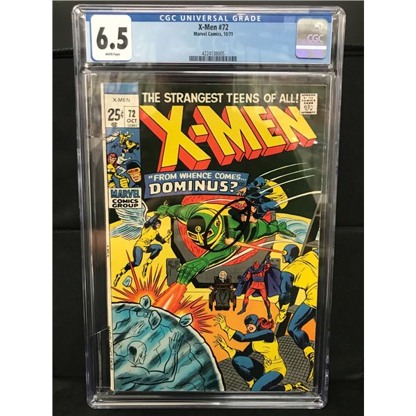 MARVEL COMICS NO.72 X-MEN CGC GRADED 6.5