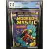 Image 1 : MARVEL COMCIS NO.1 MARVEL CHILLERS FEAT MODRED THE MYSTIC CGC GRADED 7.0