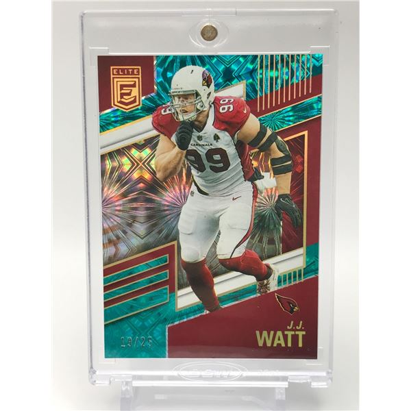 2022 PANINI DONRUSS ELITE NO.95 J.J. WATT 19/25