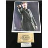 Image 1 : DAVID THEWLIS SIGNED 8X10 AND HOGWARTS TRAIN TICKET RA COA