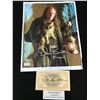 Image 1 : DAVID BRADLEY SIGNED 8X10 AND HOGWARTS TRAIN TICKET RA COA