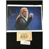 Image 1 : JASON ISSACS SIGNED 8X10 AND HOGWARTS TRAIN TICKET RA COA