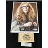 Image 1 : EMMA THOMPSON SIGNED 8X10 AND HOGWARTS TRAIN TICKET RA COA