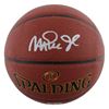 Image 1 : Autographed Magic Johnson Ball - Brown w Silver Sig BACKETT