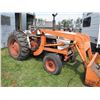 Image 2 : David Brown tractor 990 with loader --- hours showing 1234.1 --- Serial number 455010 … Has some blo