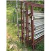 Image 2 : Lot of 9 shop built corral panels