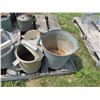 Image 2 : Lot of assorted metal pails