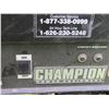 Image 8 : Champion generator 4000 peak watts 3500 running watts 6.5 horsepower motor - RUNS