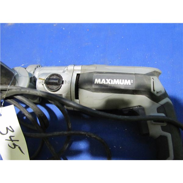 Maximum 2 speed hammer drill