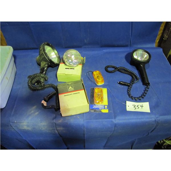 Twelve Volt spotlights and other 12 Volt lights