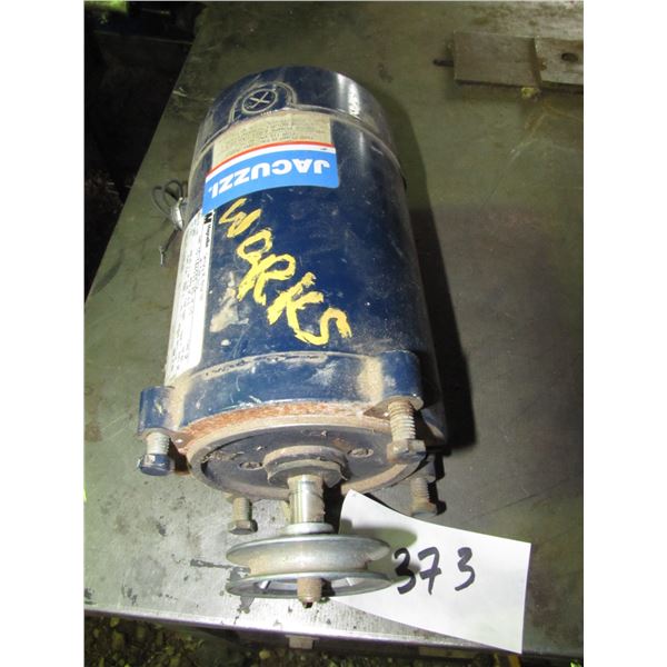 Jacuzzi jet pump motor