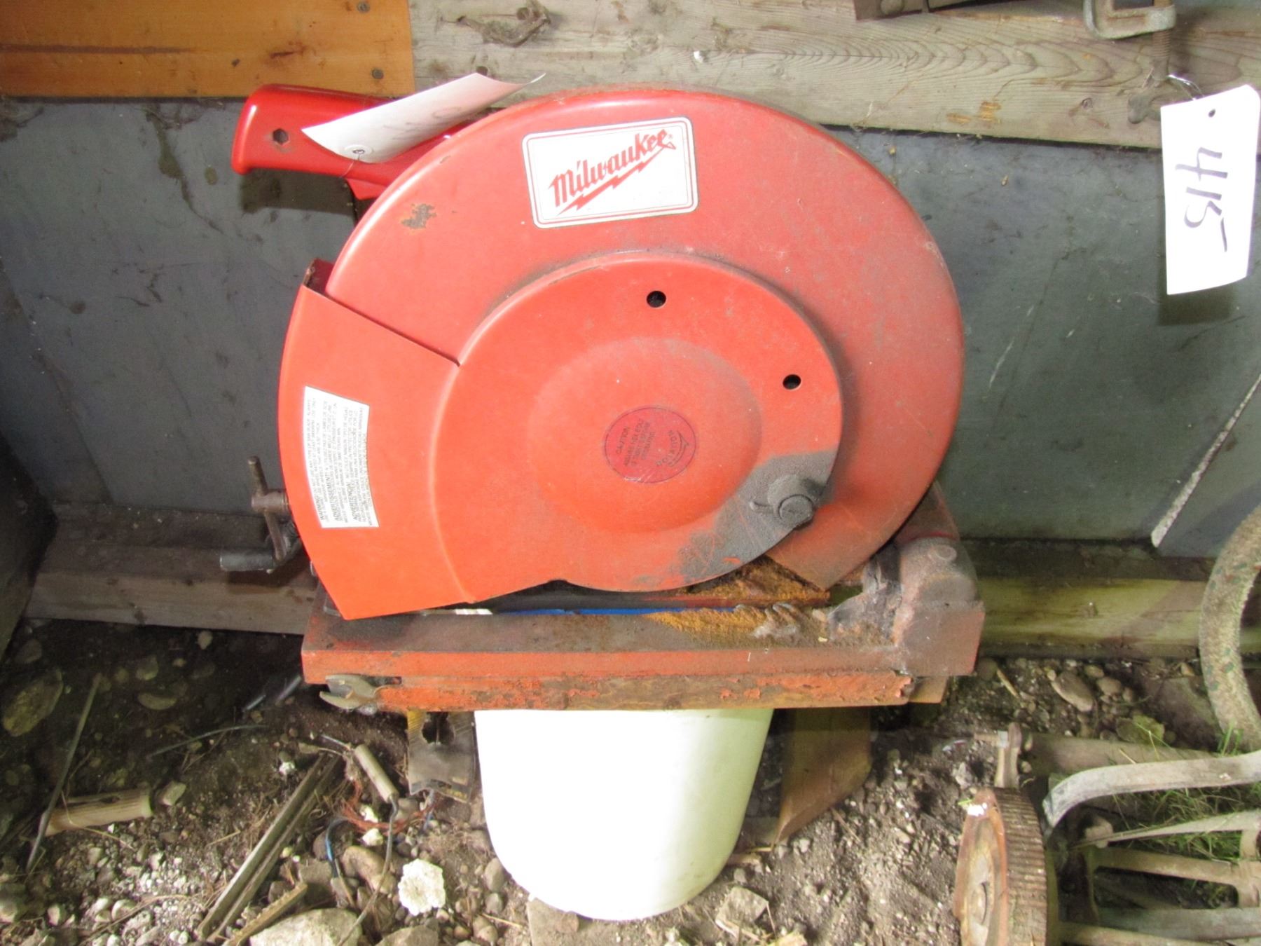 Milwaukee metal chop saw … works