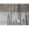 Image 8 : Lot of assorted rebar and other bars etc