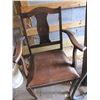 Image 1 : Antique chair with arm rests