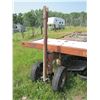 Image 2 : tandem trailer converted to bale wagon