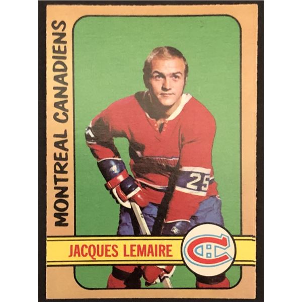 1972-73 O-PEE-CHEE Jacques Lemaire (HOF)