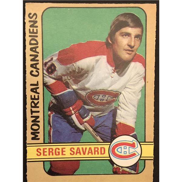 1972-73 O-PEE-CHEE Serge Savard (HOF)