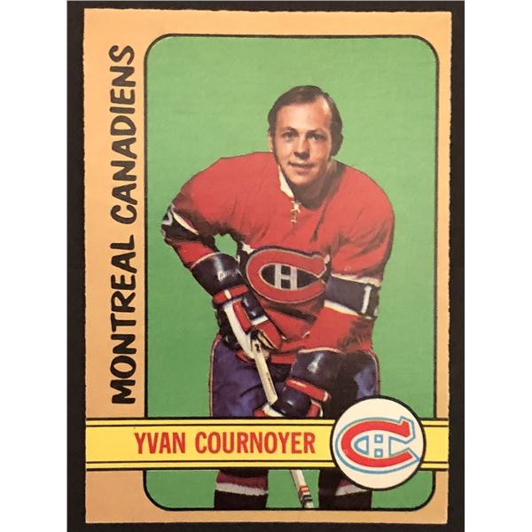 1972-73 O-PEE-CHEE Yvan Cournoyer (HOF)