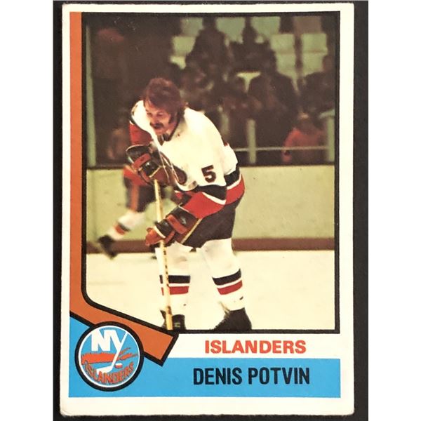 1974-75 O-PEE-CHEE Denis Potvin (RC) (HOF)