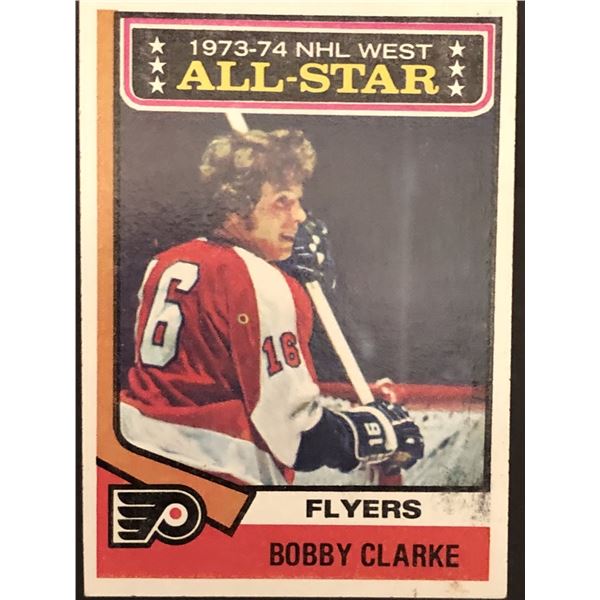 1974-75 TOPPS Bobby Clarke (HOF)