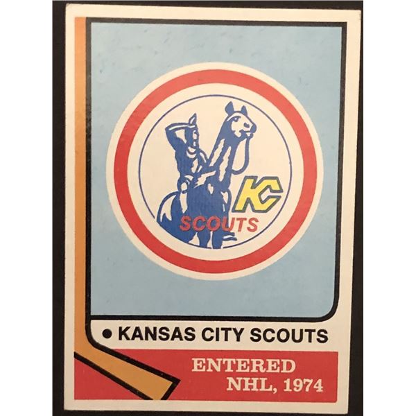 1974-75 TOPPS Kansas City Scouts