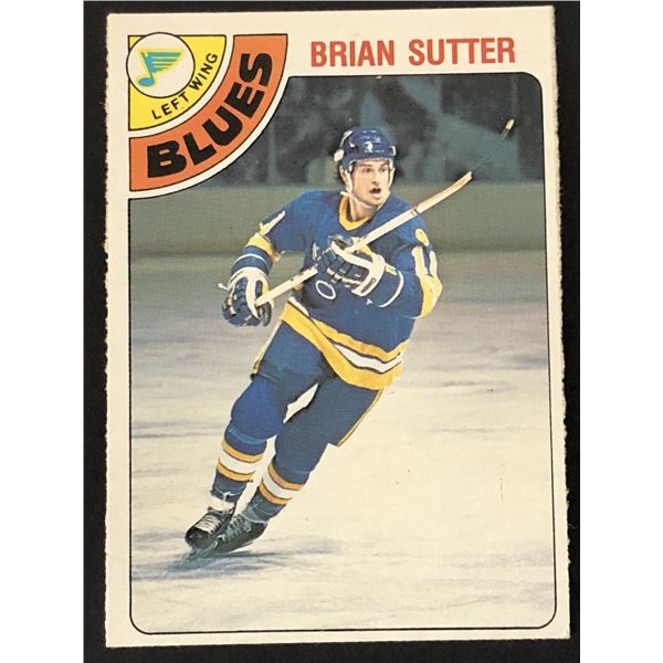 1978-79 O-PEE-CHEE Brian Sutter (RC)(HOF)