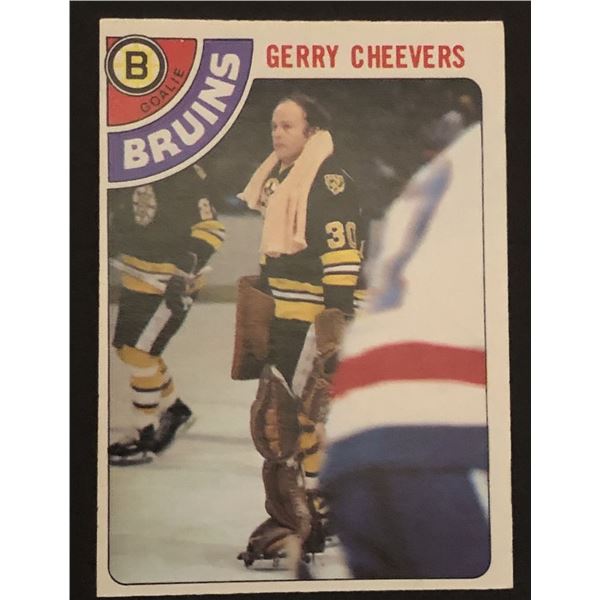 1978-79 O-PEE-CHEE Gerry Cheevers (HOF)