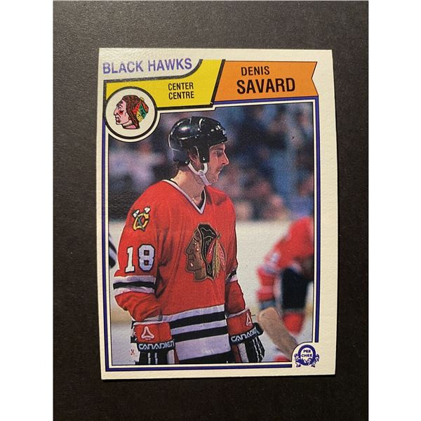 1983-84 O-PEE-CHEE Denis Savard (HOF)