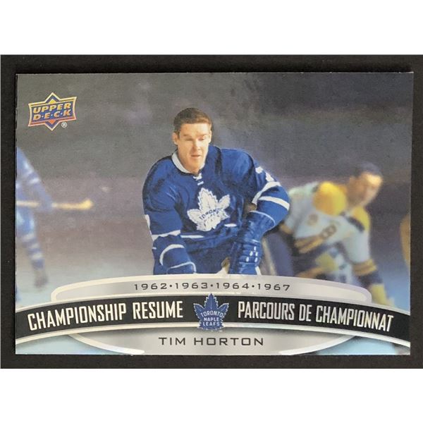 2023 UPPER DECK Tim Horton (HOF)