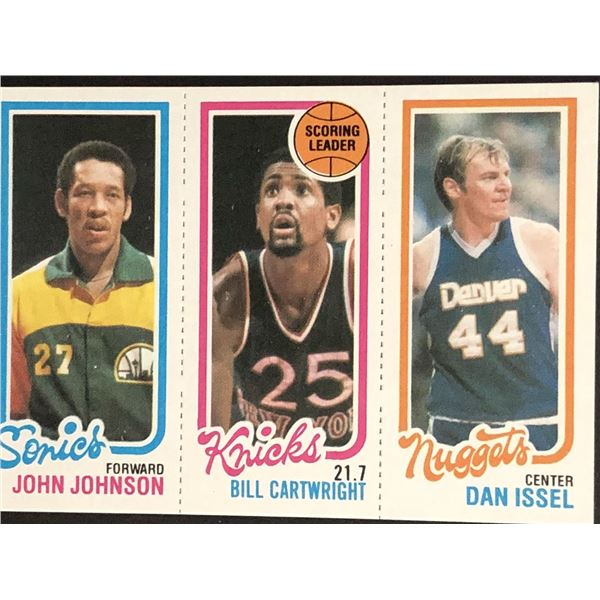 1980-81 TOPPS Bill Cartwright (RC), Dan Issel (HOF)