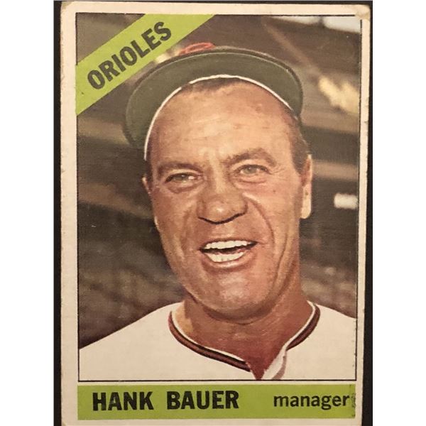 1966 TOPPS Hank Bauer