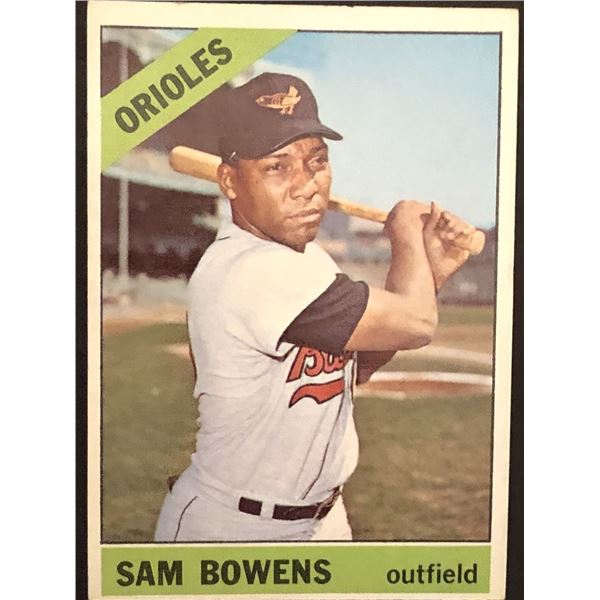 1966 TOPPS Sam Bowens