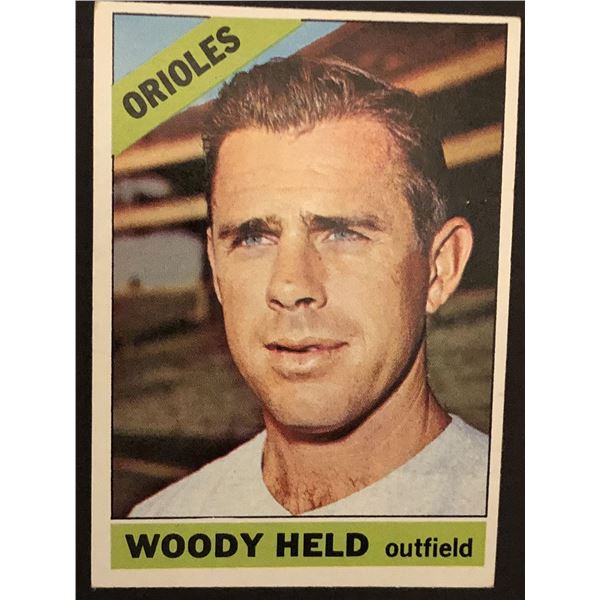 1966 TOPPS Woody Held