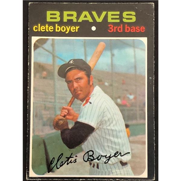 1971 O-PEE-CHEE Clete Boyer