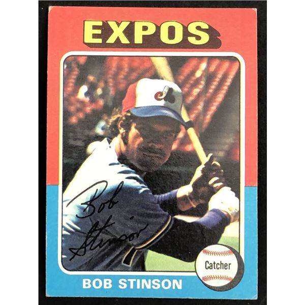 1975 TOPPS Bob Stinson