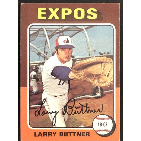 1975 TOPPS Larry Biittner