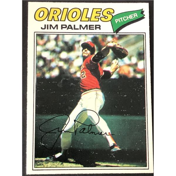 1977 O-PEE-CHEE Jim Palmer (HOF)